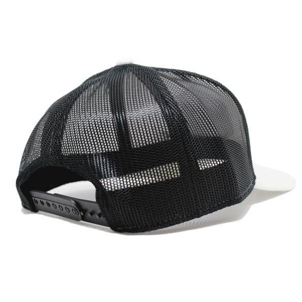Gorra Trucker - 5 Paneles / Reciclada / Adulto / Talla única (Blanco/Negro) 2/5