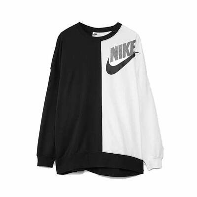 NIKE Felpa Senza Cappuccio da Donna. Colore Multicolore. Taglia Standard