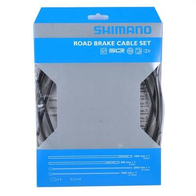 Motodak shimano wegrem set met 2 kabels en 2 hulzen