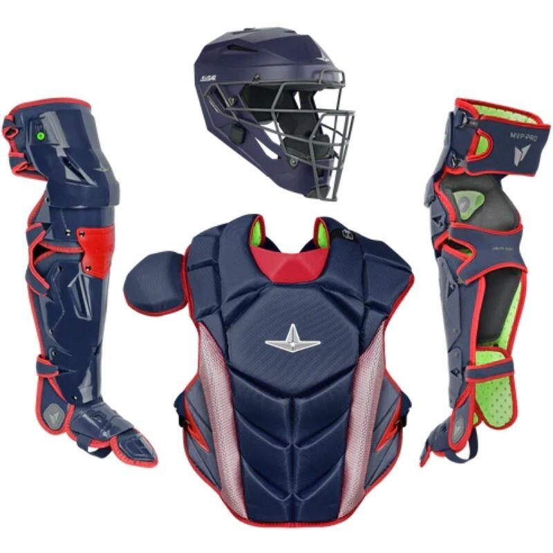 Kit da ricevitore All Star CKCC-5-LGE MVP Pro per adulti, blu navy/scarlatto 1/7