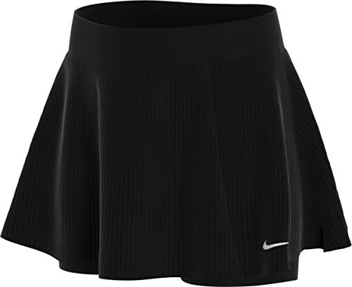 Jupe de tennis Nike pour fille en noir et blanc, taille XS 1/5