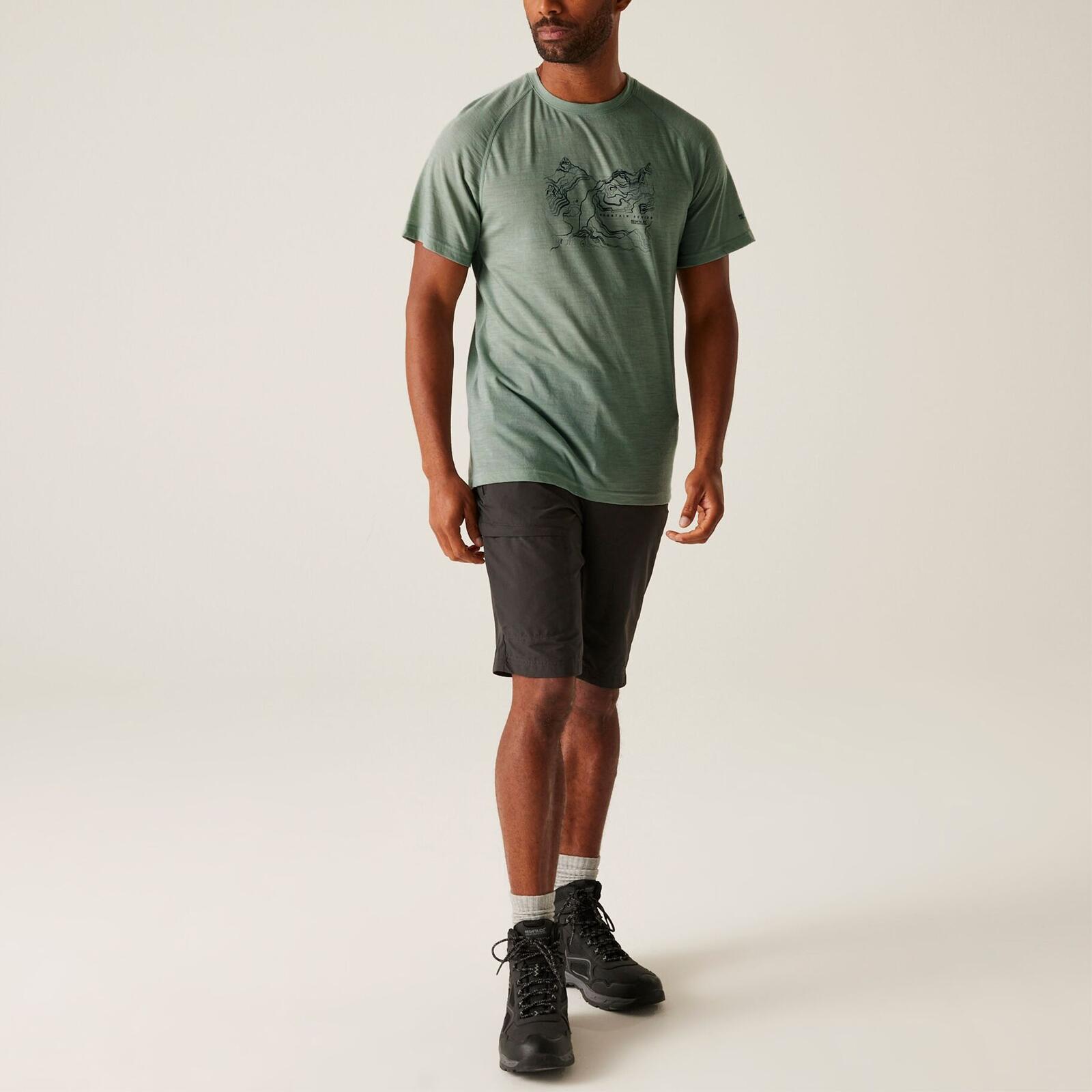 T-Shirt schnelltrocknend, feuchtigkeitsableitend Herren - Escade Herren T-Shirt 6/6