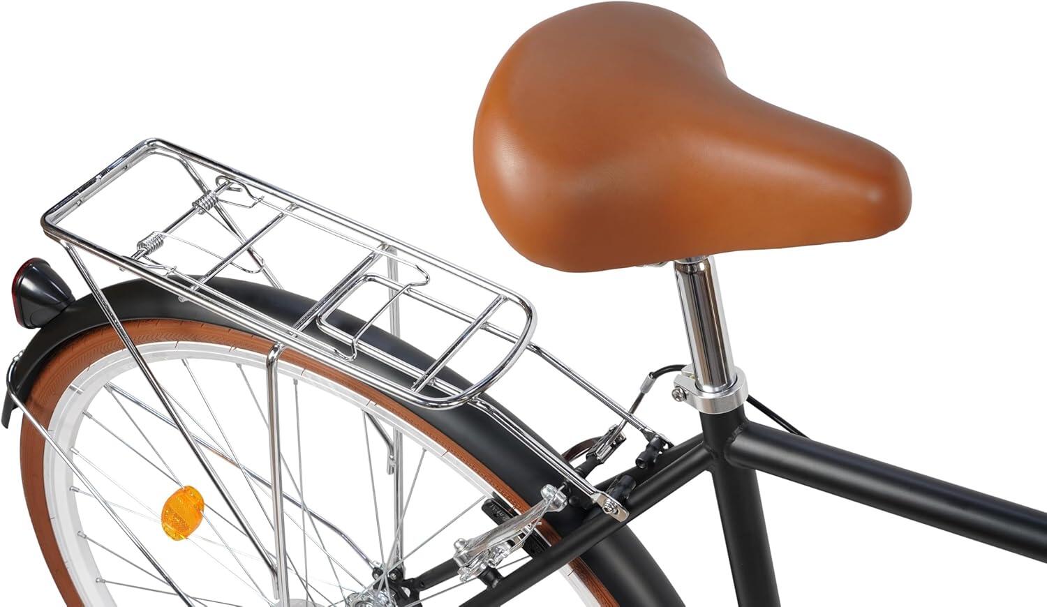 Southken 28'' Classique, 7 vitesses, selle confort – Black 5/7