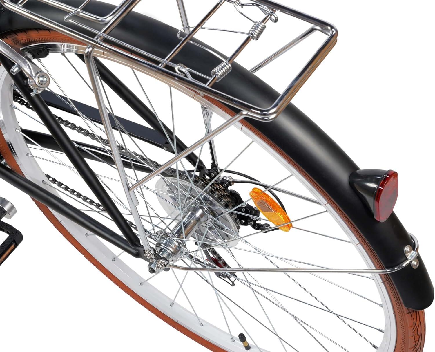 Southken 28'' Classique, 7 vitesses, selle confort – Black 7/7