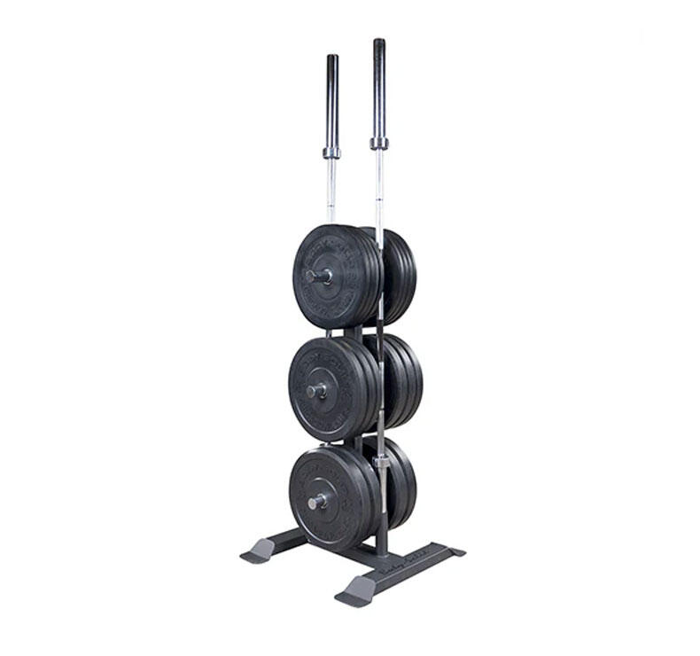Soporte para discos y barras de pesas Olympic Premium 3/5