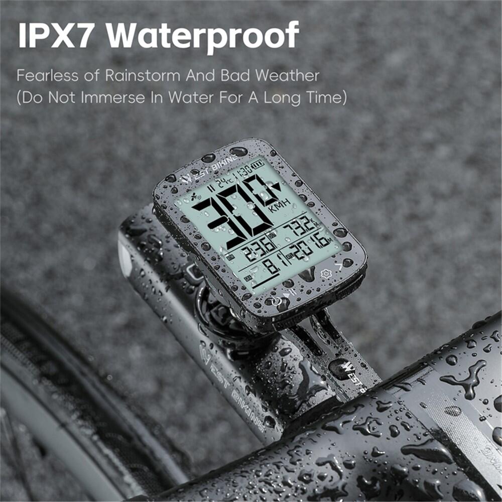 Computador GPS sem fios WEST BIKING YP0702113 CE certificado 4/7