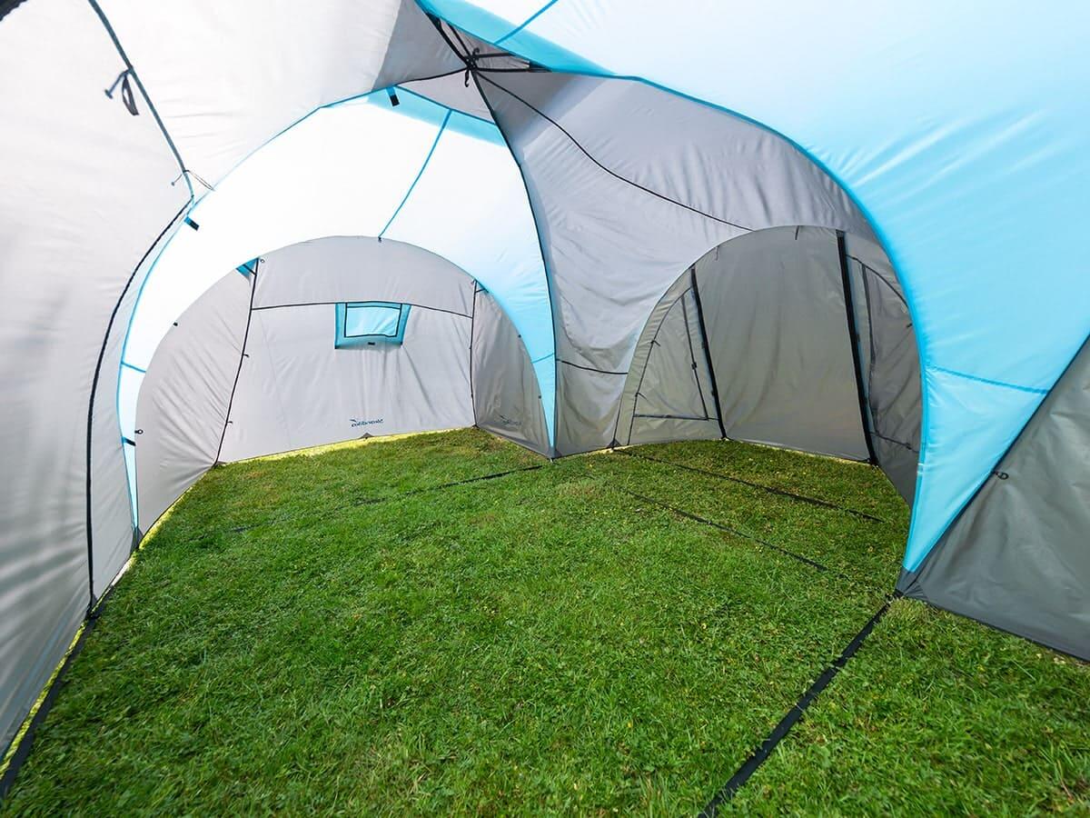 Seconde vie - Tente dôme camping Skandika Hammerfest 6 Plus - Cabines sombres 4/7