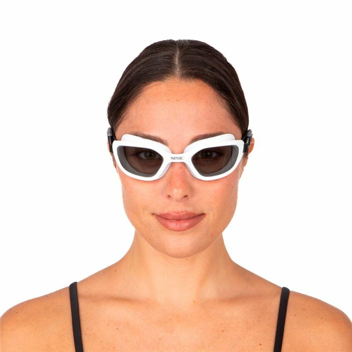 Lunettes de bain Seac Mood Blanc 4/5