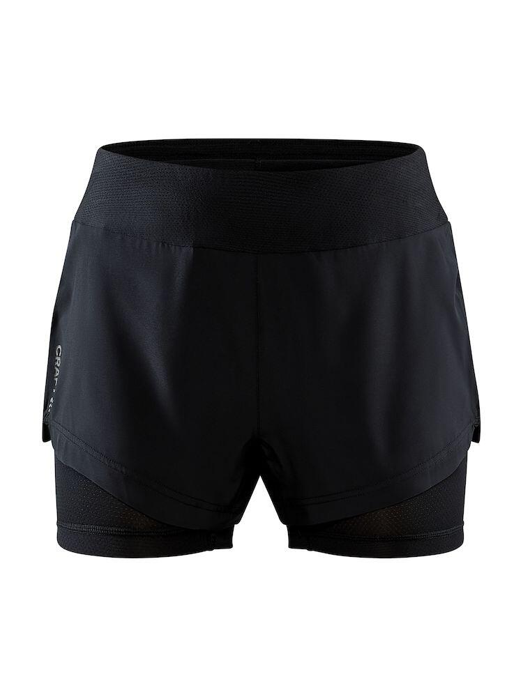 CRAFT ADV ESSENCE 2-IN-1 SHORTS WOMEN