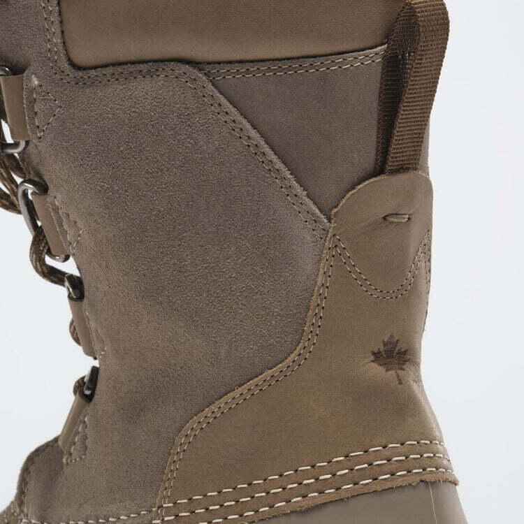 Lauren Womens Insulated Waterproof Leather Mid-Calf Snow Boots 7/7