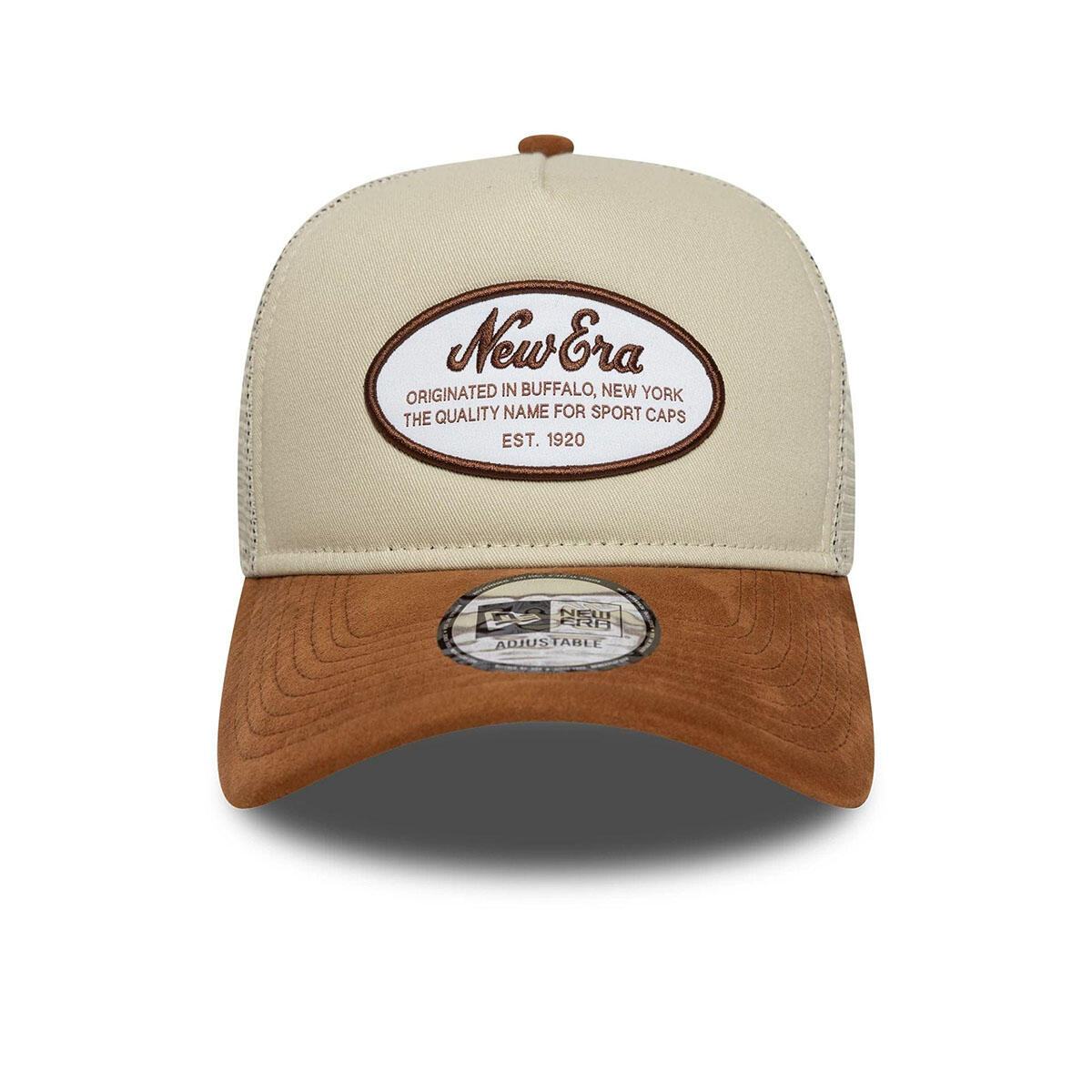 CASQUETTE OVAL PATCH SUEDE TRUCKER 2/5