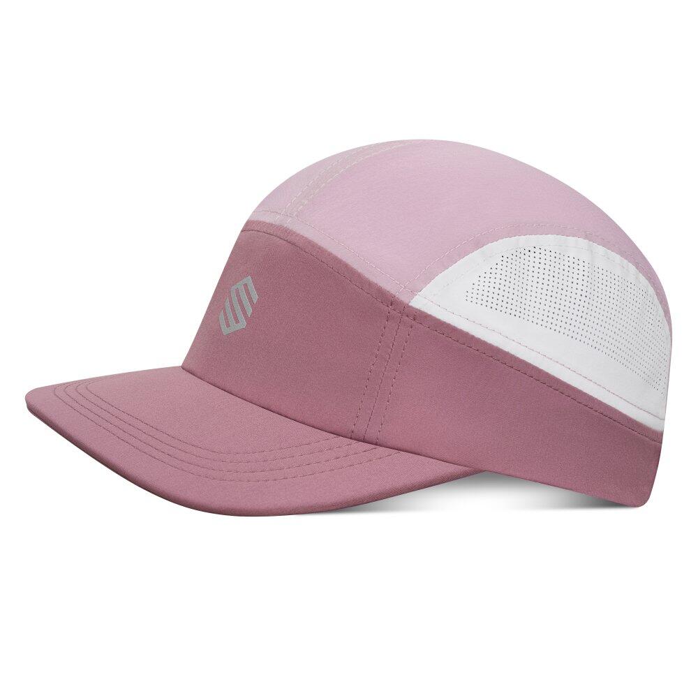 SIROKO Cappellino da corsa a 5 pannelli Fitness Uomo e donna Sprint Lavender Lilac Rosa