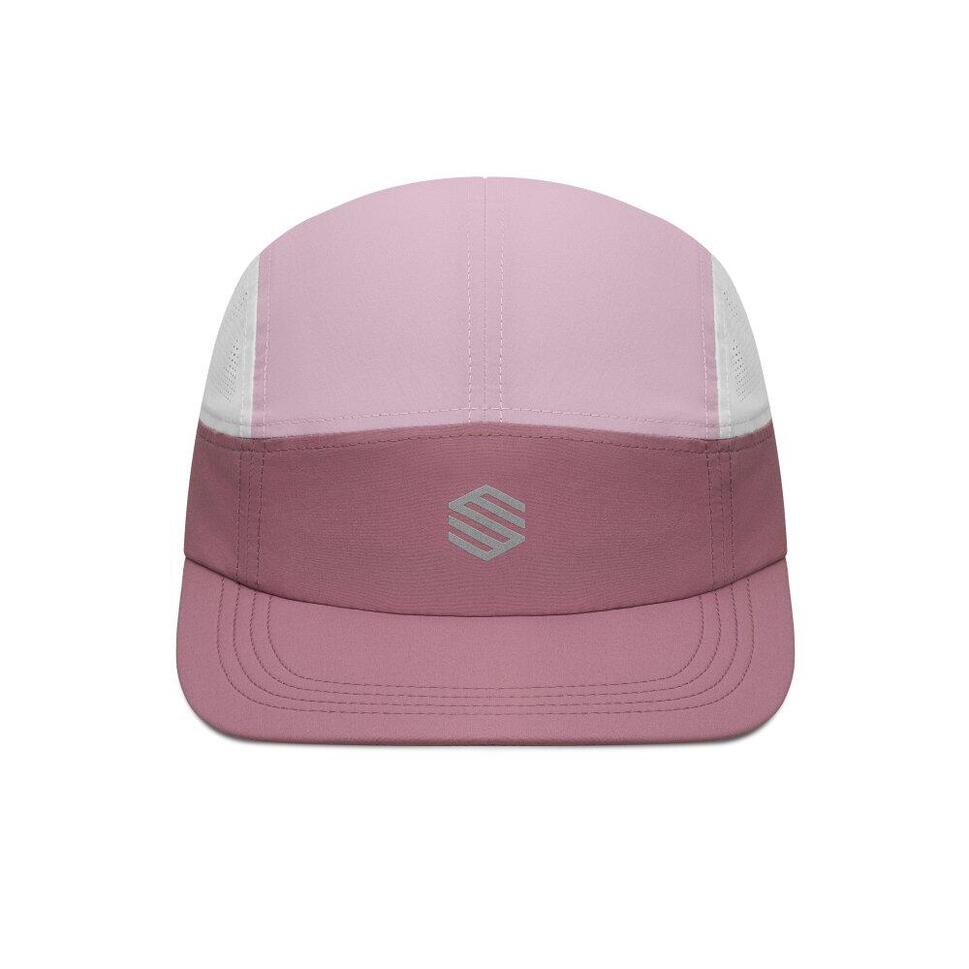 Pięciopanelowa sportowa czapka z daszkiem Fitness Siroko Sprint Lavender Lilac