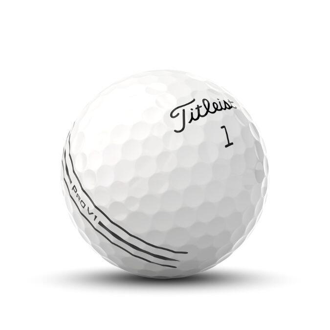 Balles de golf Titleist ProV1 2025 3/4