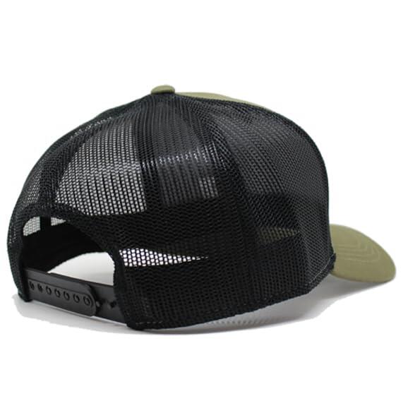 Casquette Trucker 5 Panneaux / Recyclée / Adulte / Taille Unique (Olive/Noir) 2/5