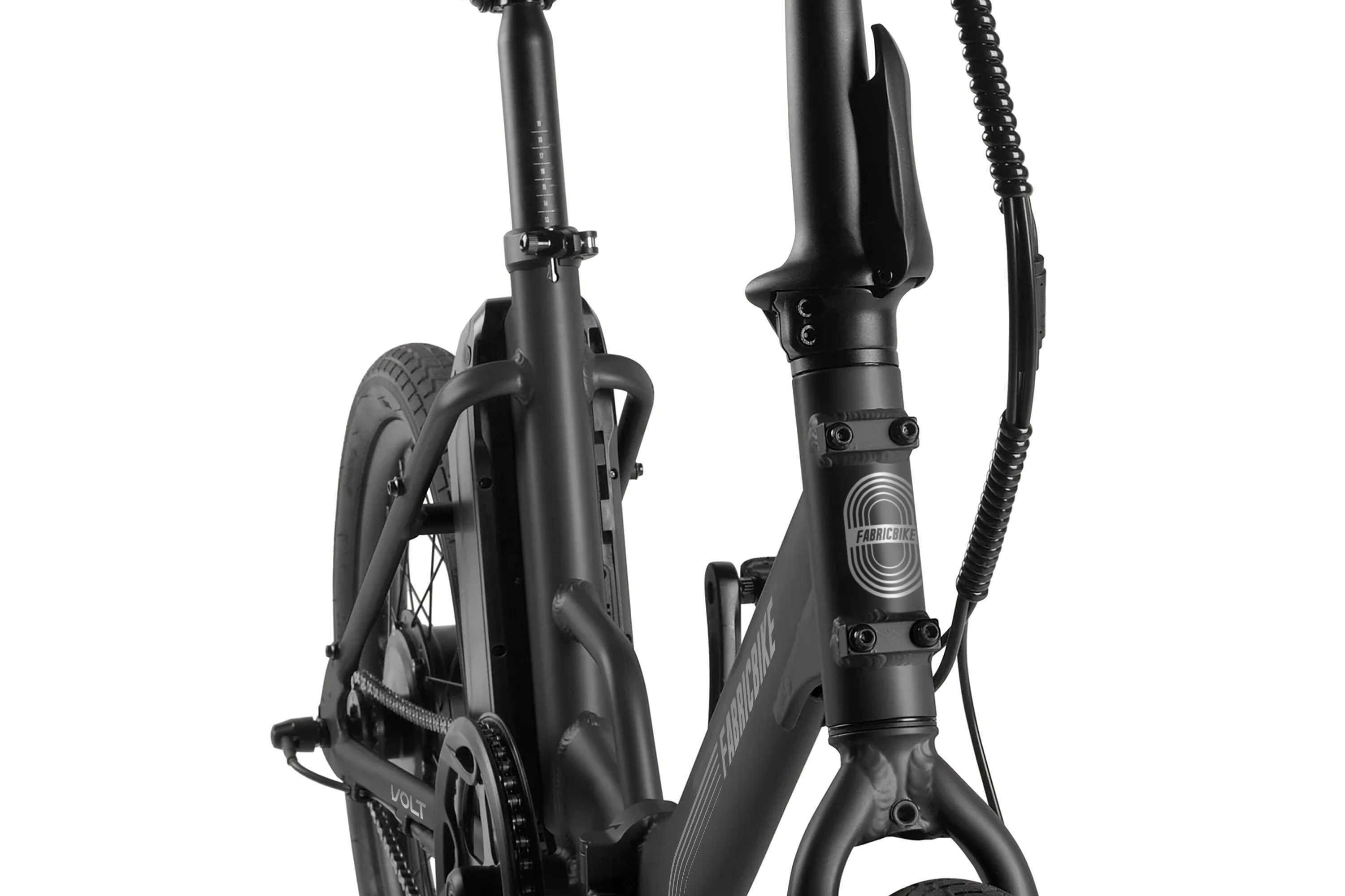 Fabricbike Volt - Vélo électrique pliable 20" Aluminium. Black Plus 5/6