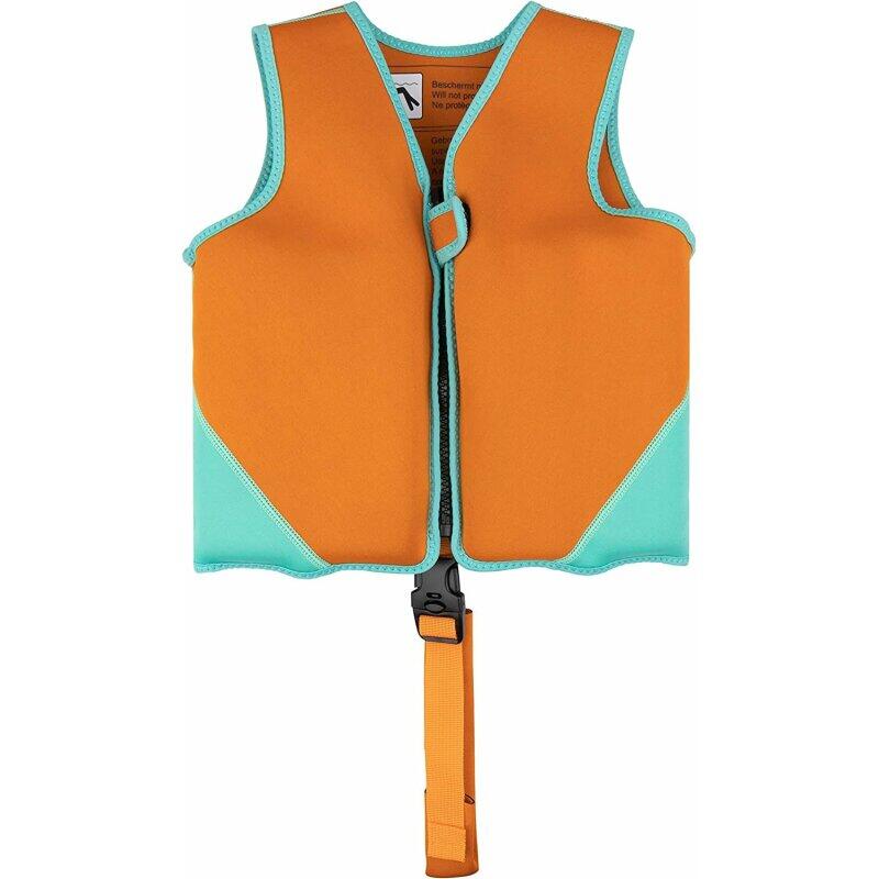 Gilet de bain - Orange - Vivid Clash - 3/6 Ans 2/3