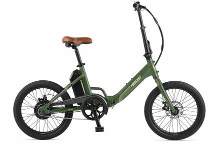 Fabricbike Volt - 20-calowy składany rower elektryczny, aluminiowy. Green