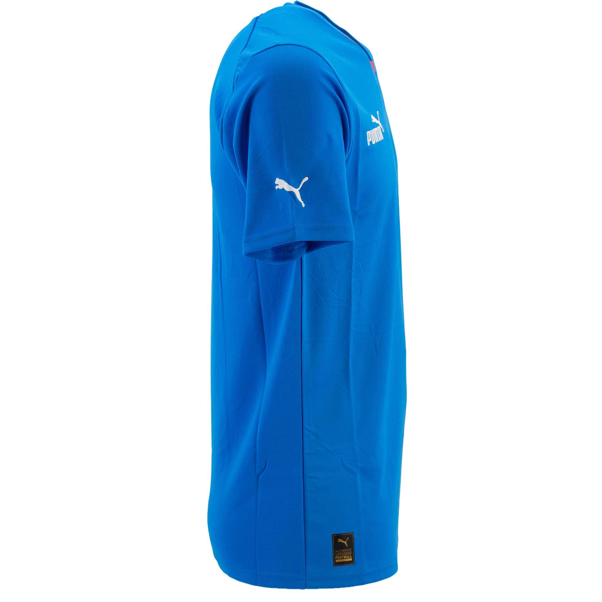 Island 22/23 Heimtrikot Herren PUMA Electric Blue Lemonade 4/4