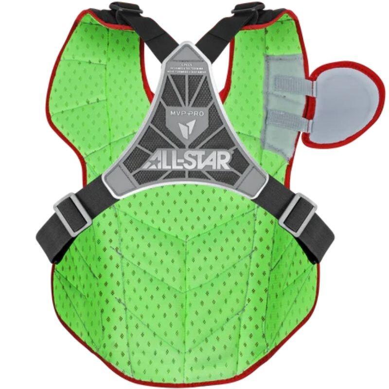 Ensemble de receveur All Star CKCC-5-LGE MVP Pro pour adulte, noir/écarlate 4/7