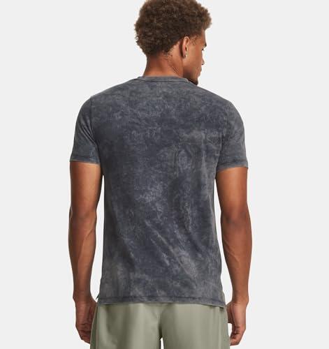 Under Armour Heren Hardloop T-shirt, Zwart, Maat M 3/6