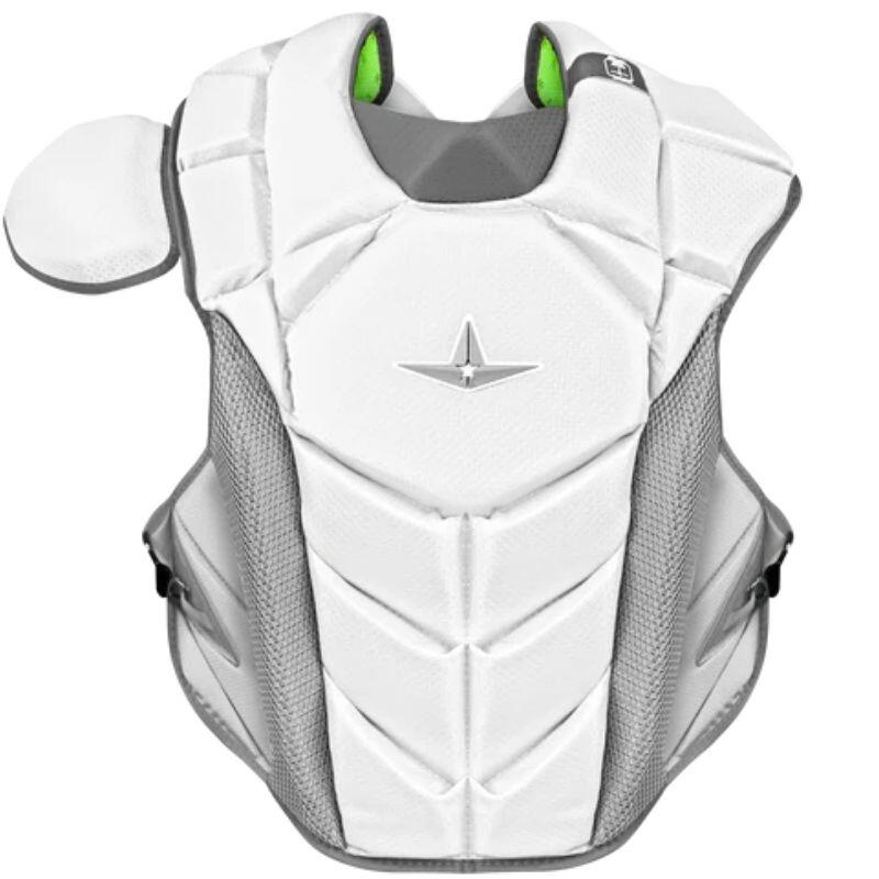 All Star CKCC-5-LGE MVP Pro Catchers Kit Adult White/Graphite Baseball/Softball 3/7