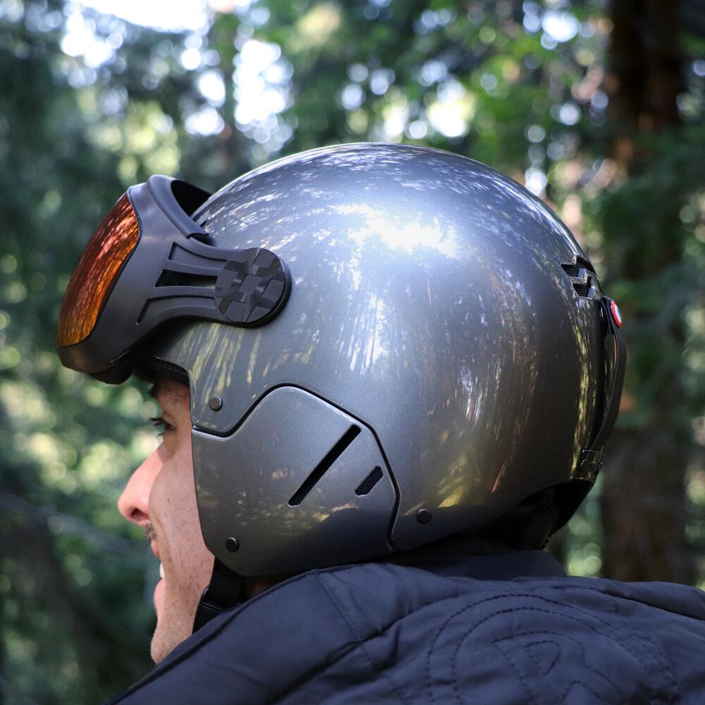 CASQUE MAJOR CARBONE INFINITE GRIS NARDO 3/4