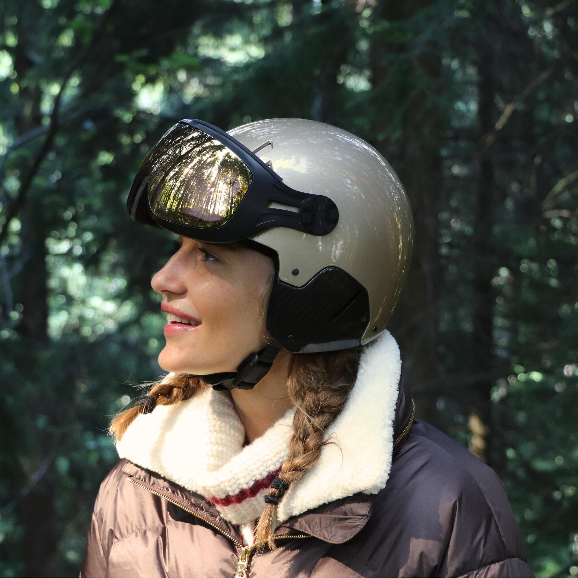 CASQUE MAJOR CARBONE INFINITE CHAMPAGNE NACRE 4/5
