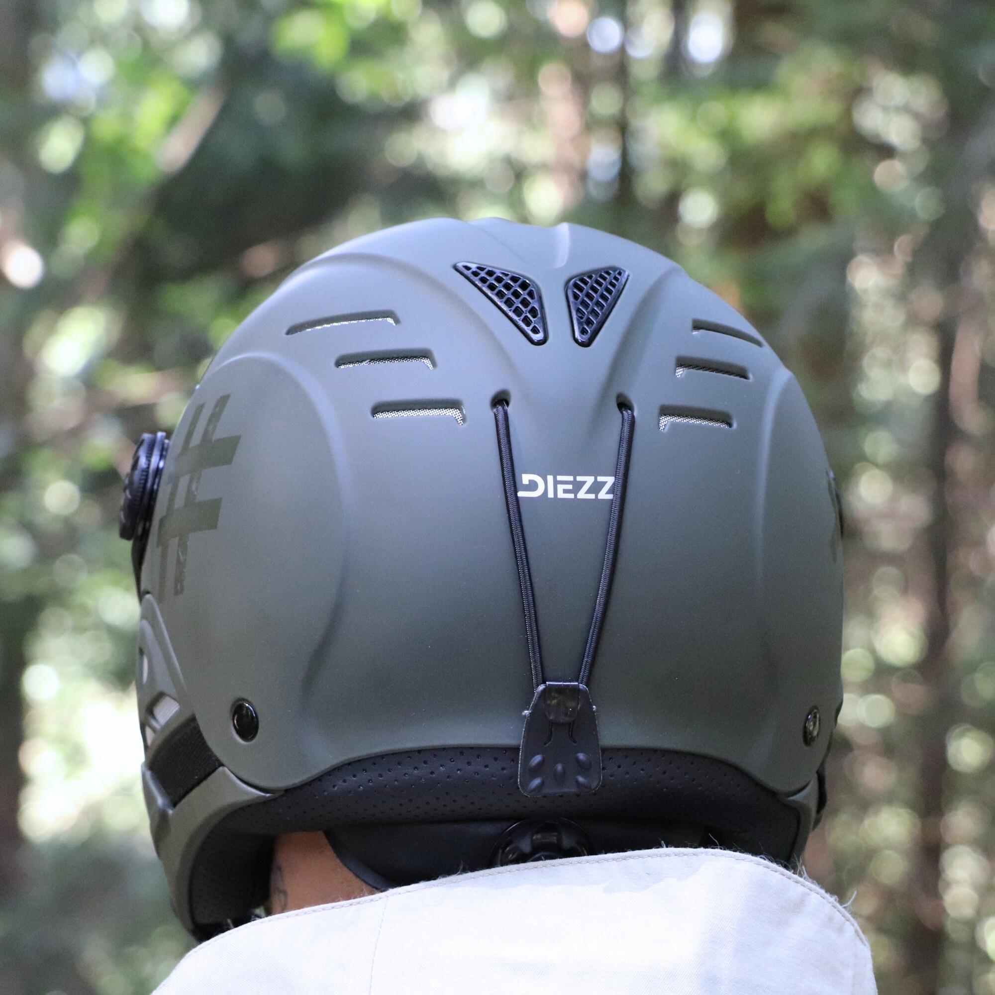 HELM VISIER LOUNA II TEMPO KAKI. 4/6
