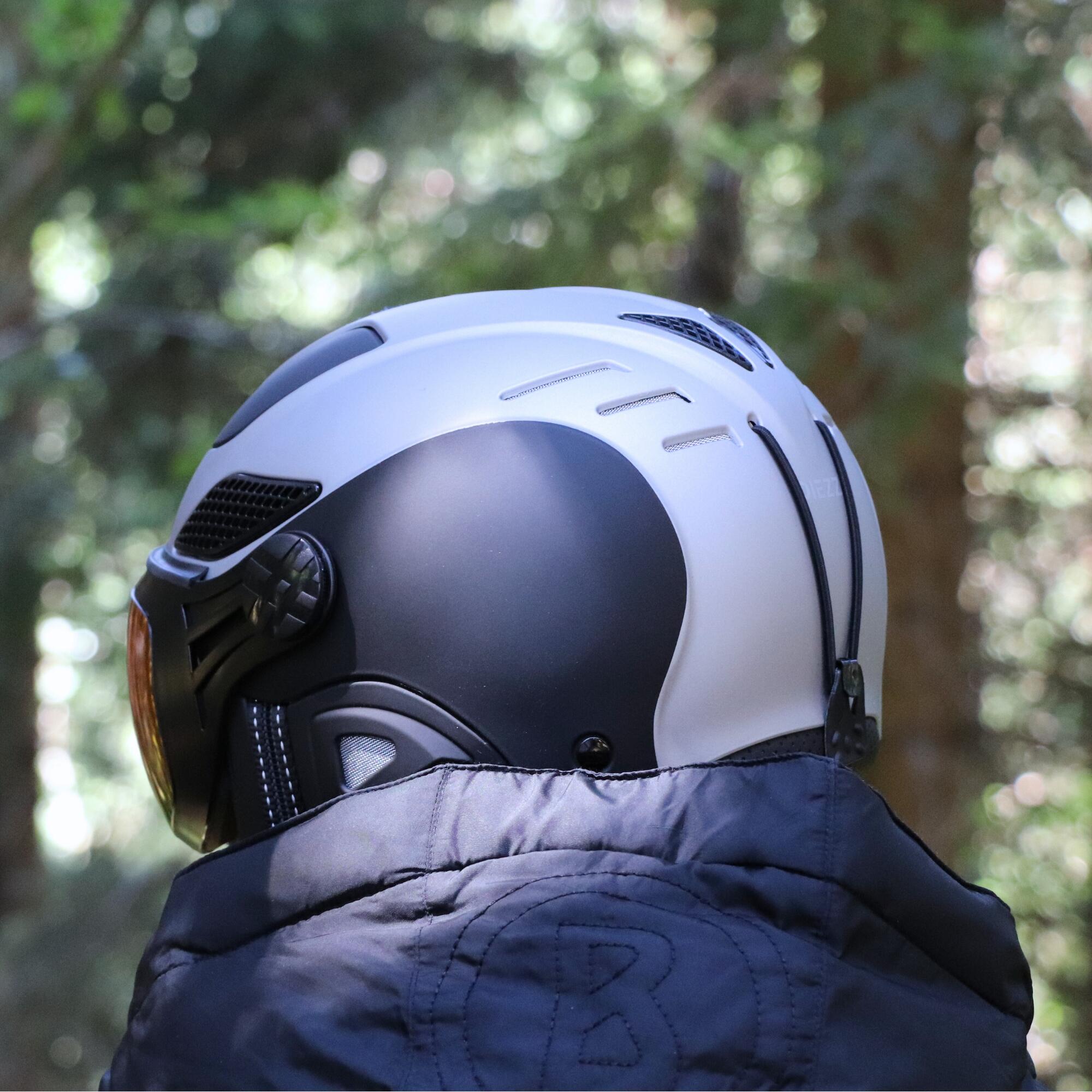 CASQUE LOUNA II VENTURY TOUCHY MID SILVER 4/4