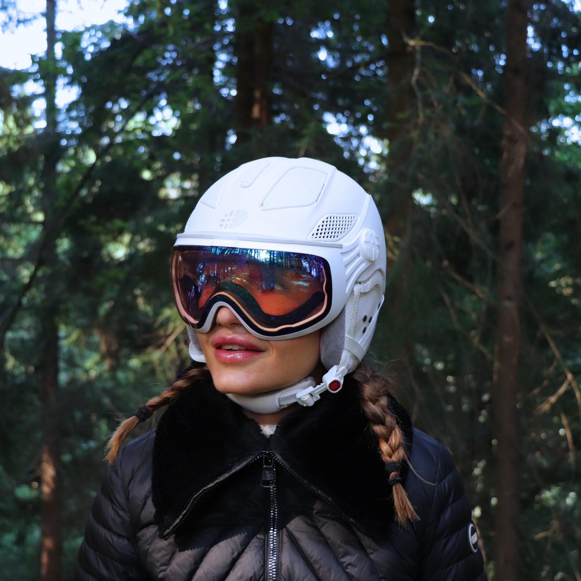 CASQUE LOUNA II EDITION LEATHER WHITE 4/4