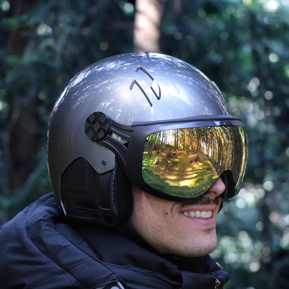 MAJOR INFINITE Skihelm mit Visier GRIS NARDO. 3/6