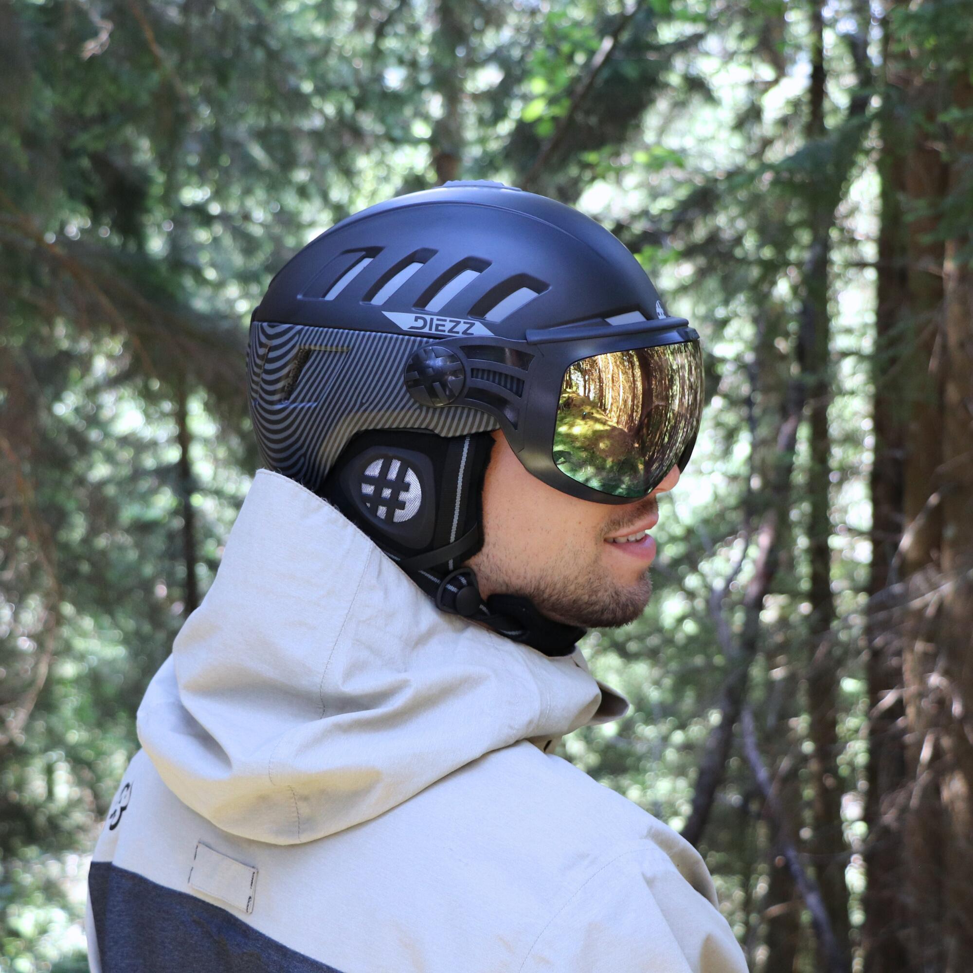CASQUE ARCTIK Visière BLACK SILVER 5/5