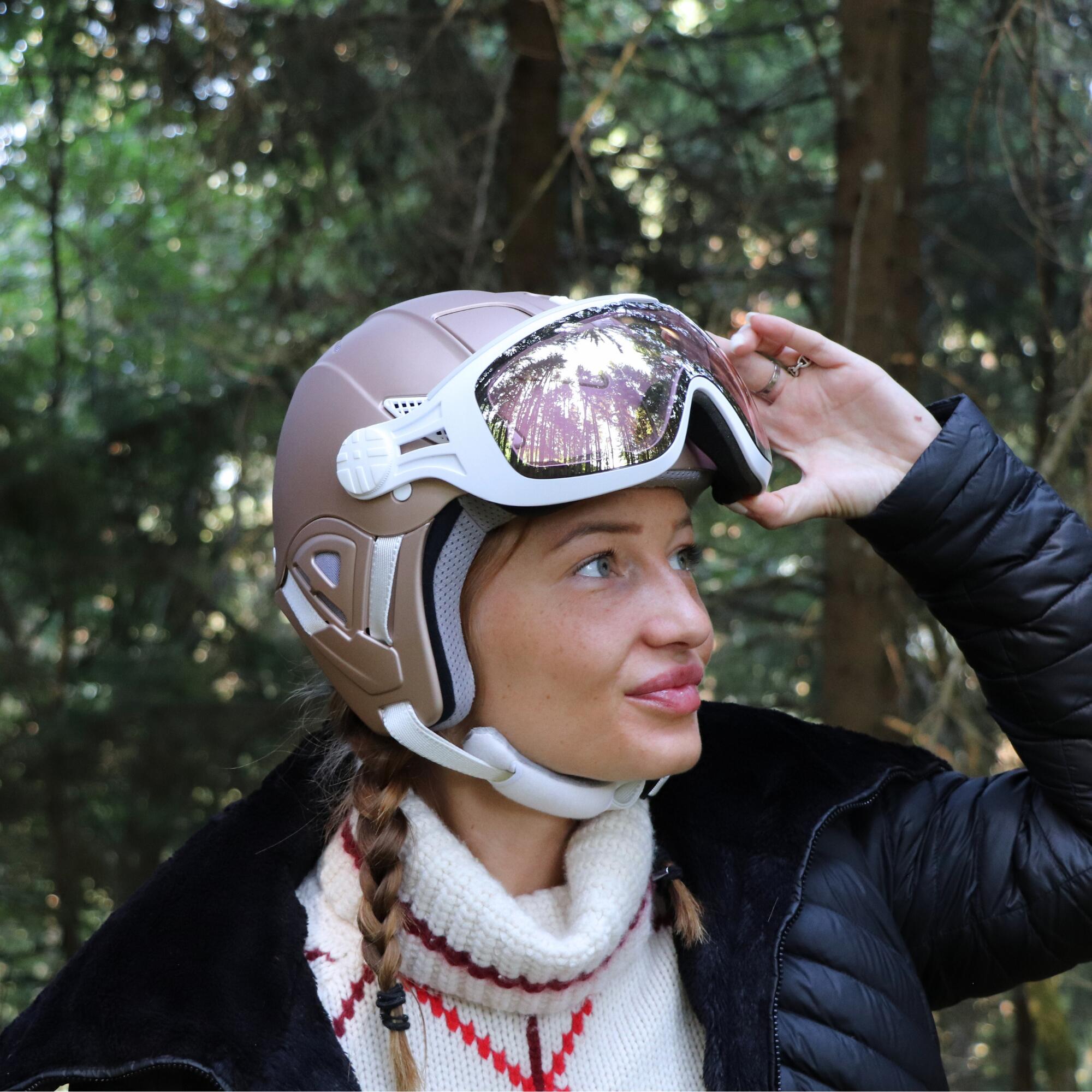 CASQUE VISIERE LOUNA II COLOR CHAMPAGNE 5/5