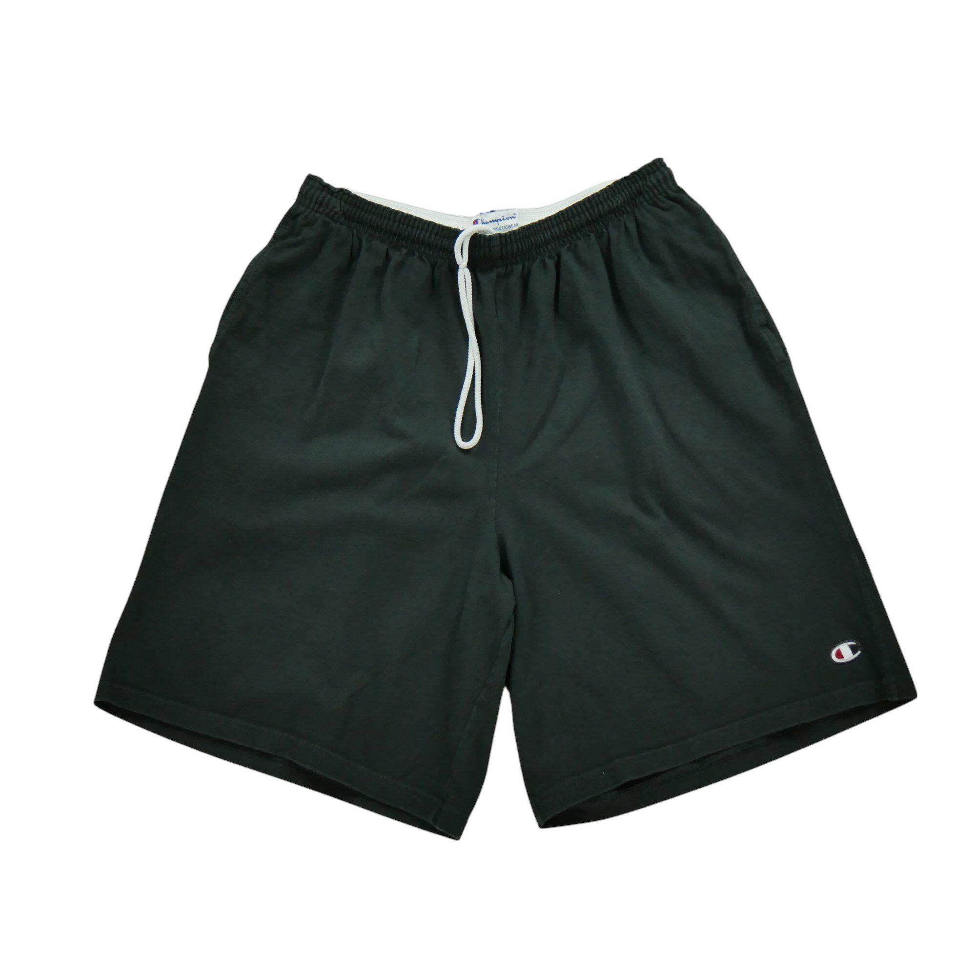 CHAMPION Segunda Vida - Pantalones cortos negros hombres - Muy Bueno