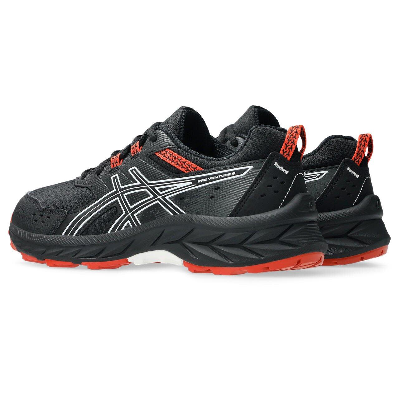 Chaussures De Running Enfants, Unisexe - ASICS Pre Venture 9 GS - Black/White 2/5