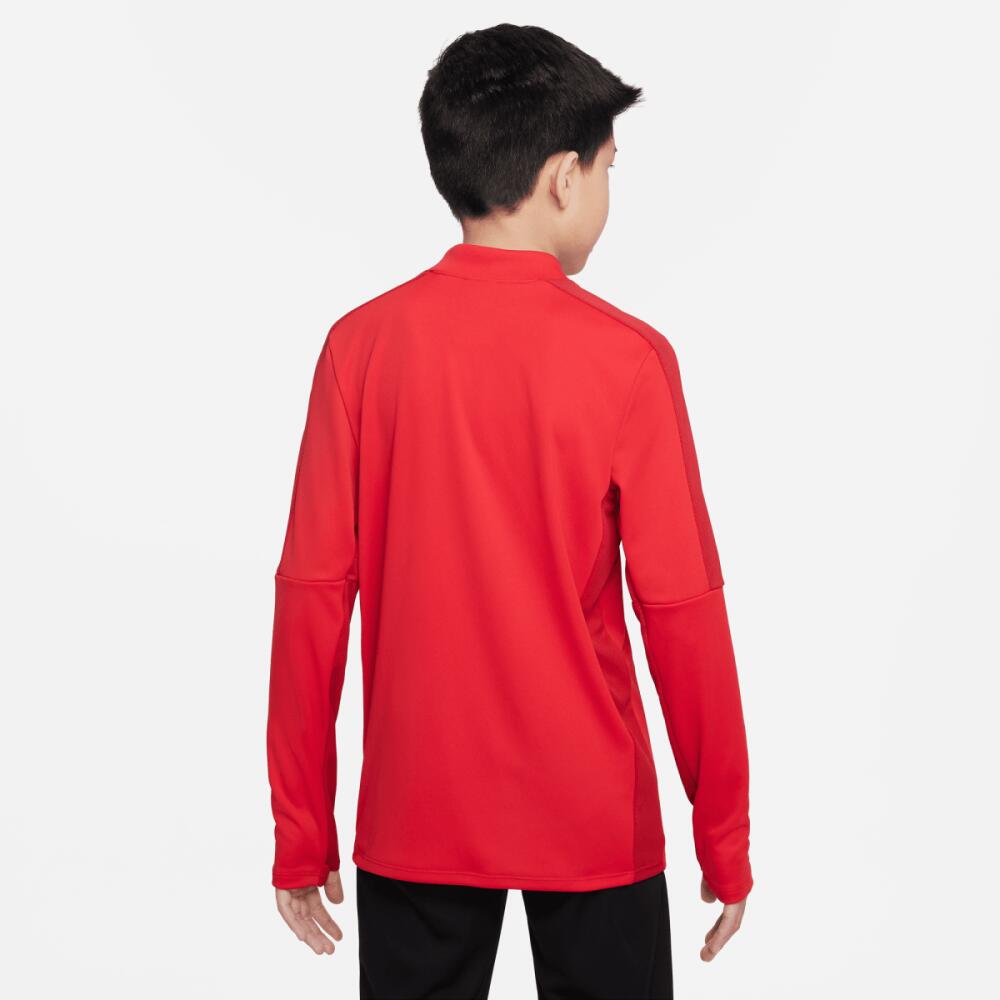 Maglie maniche lunghe da calcio junior nike rosso 3/4