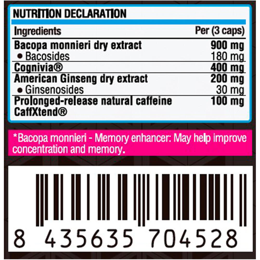 Focus nootropic complex - 60 capsules de LifePRO 3/5