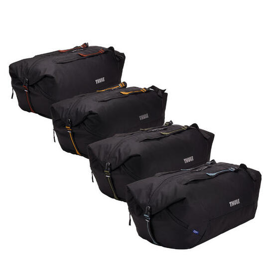 Coffres et galeries Accessoire Thule GoPack duffel set Black 75 BLACK 75 LITRES