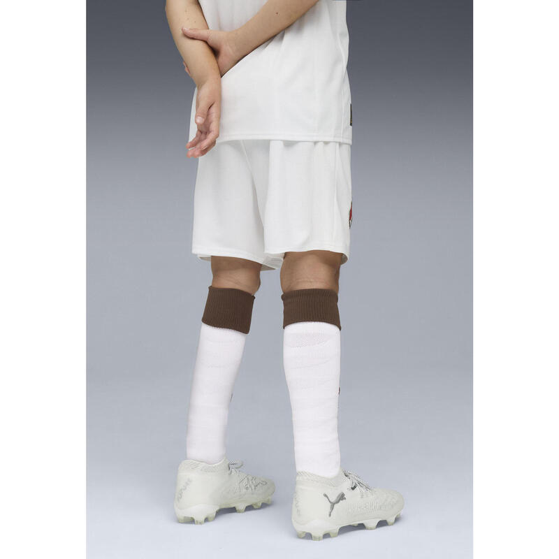 Młodzieżowe szorty FC St. Pauli 25/26 PUMA White Espresso Brown