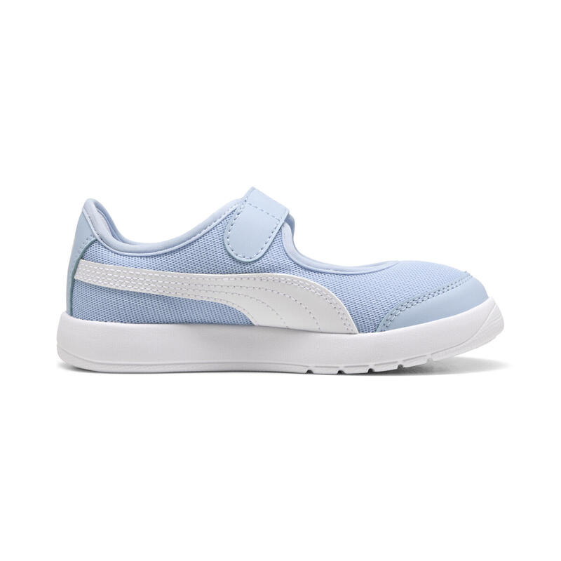 Dziecięce sneakersy Courtflex v3 Lina V PUMA Haute Tropic White Blue