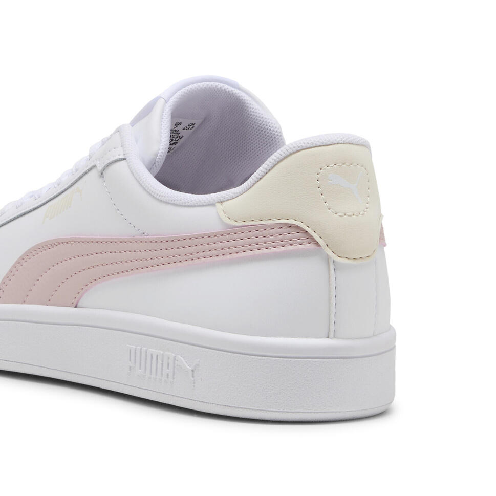 Sneakersy Smash 3.0 L PUMA White Mauve Mist Frosted Ivory Pink