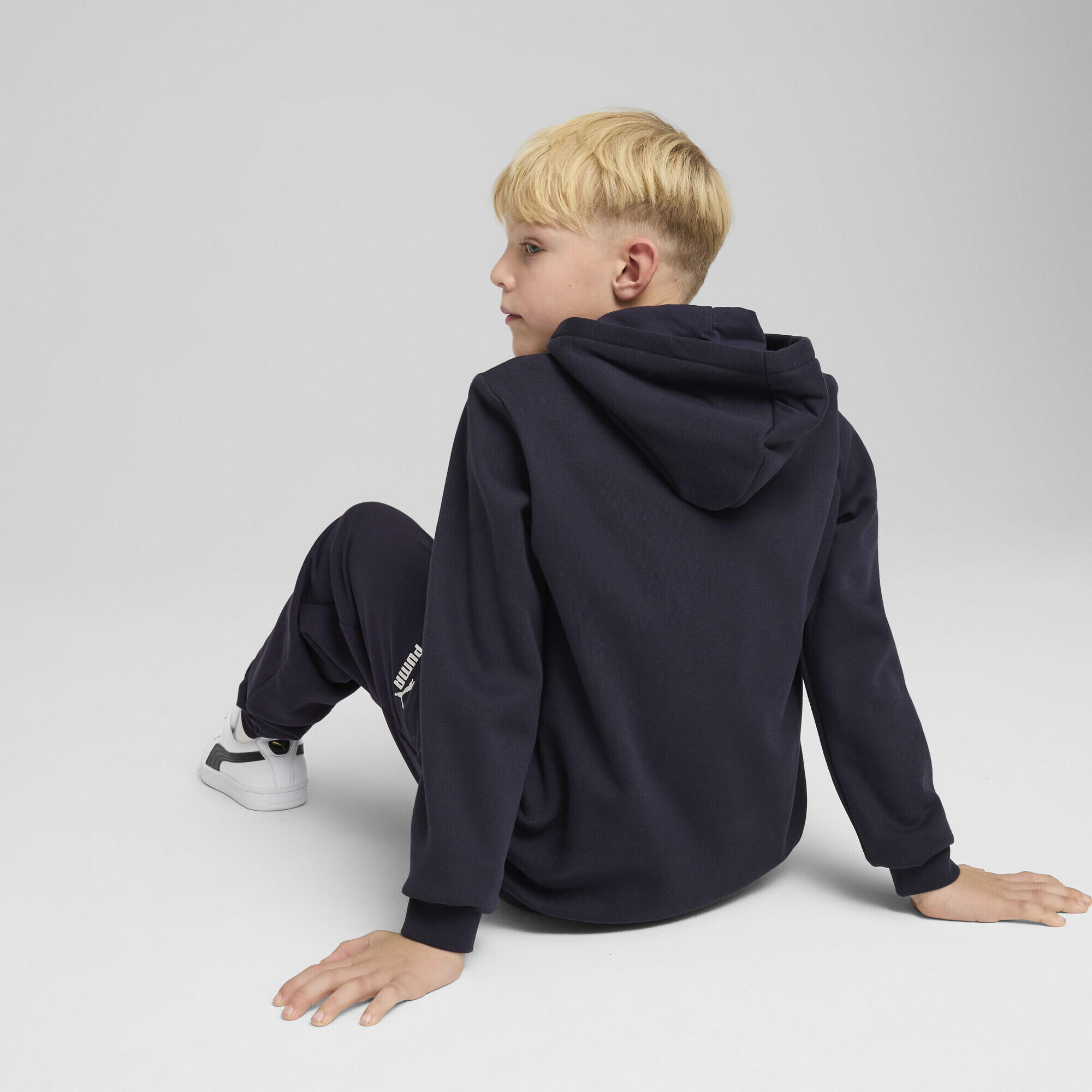 ESS No. 1 Logo Fleece-Hoodie Jungen PUMA 3/7