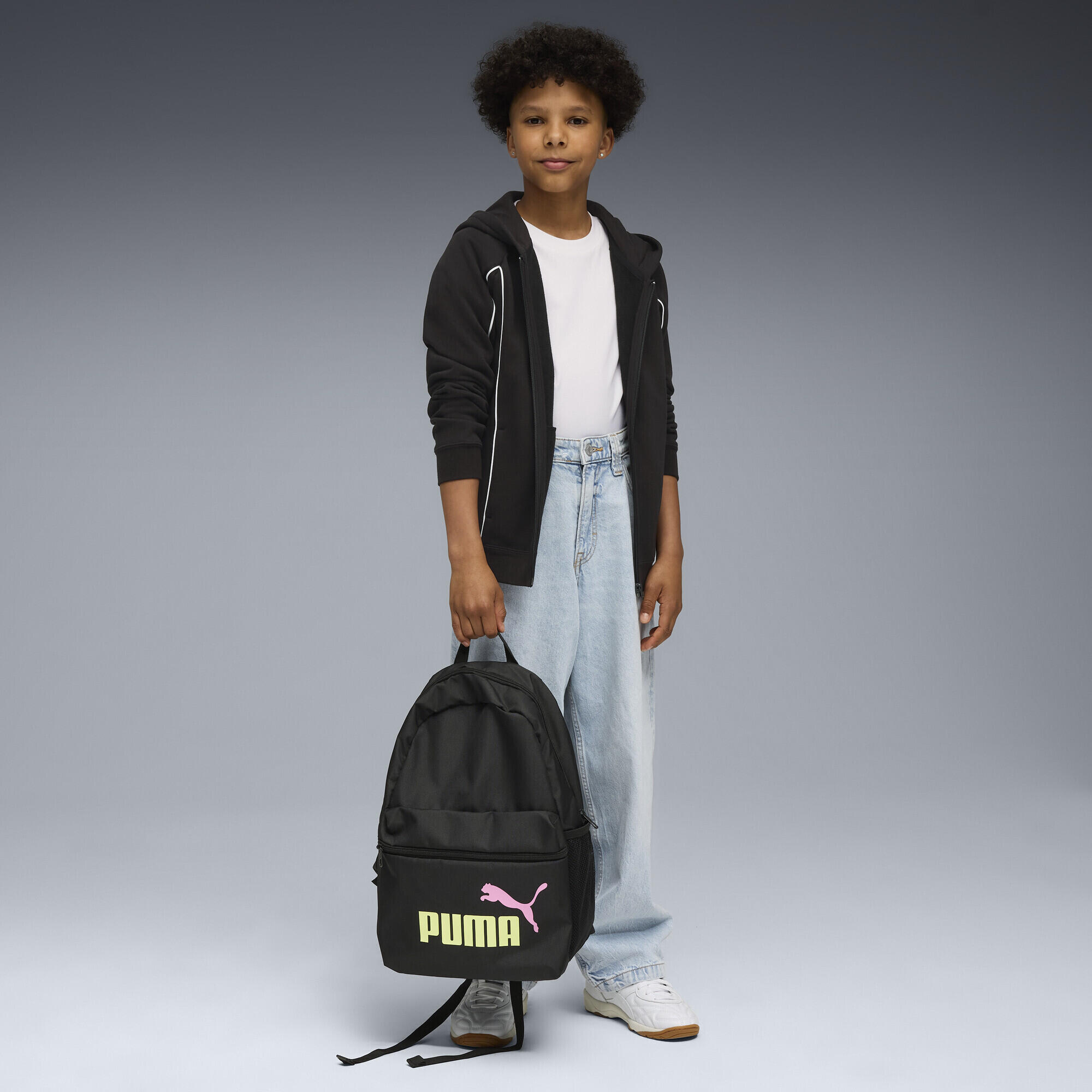 Sweat à capuche zippé PUMA Sport Enfant et Adolescent PUMA 4/7