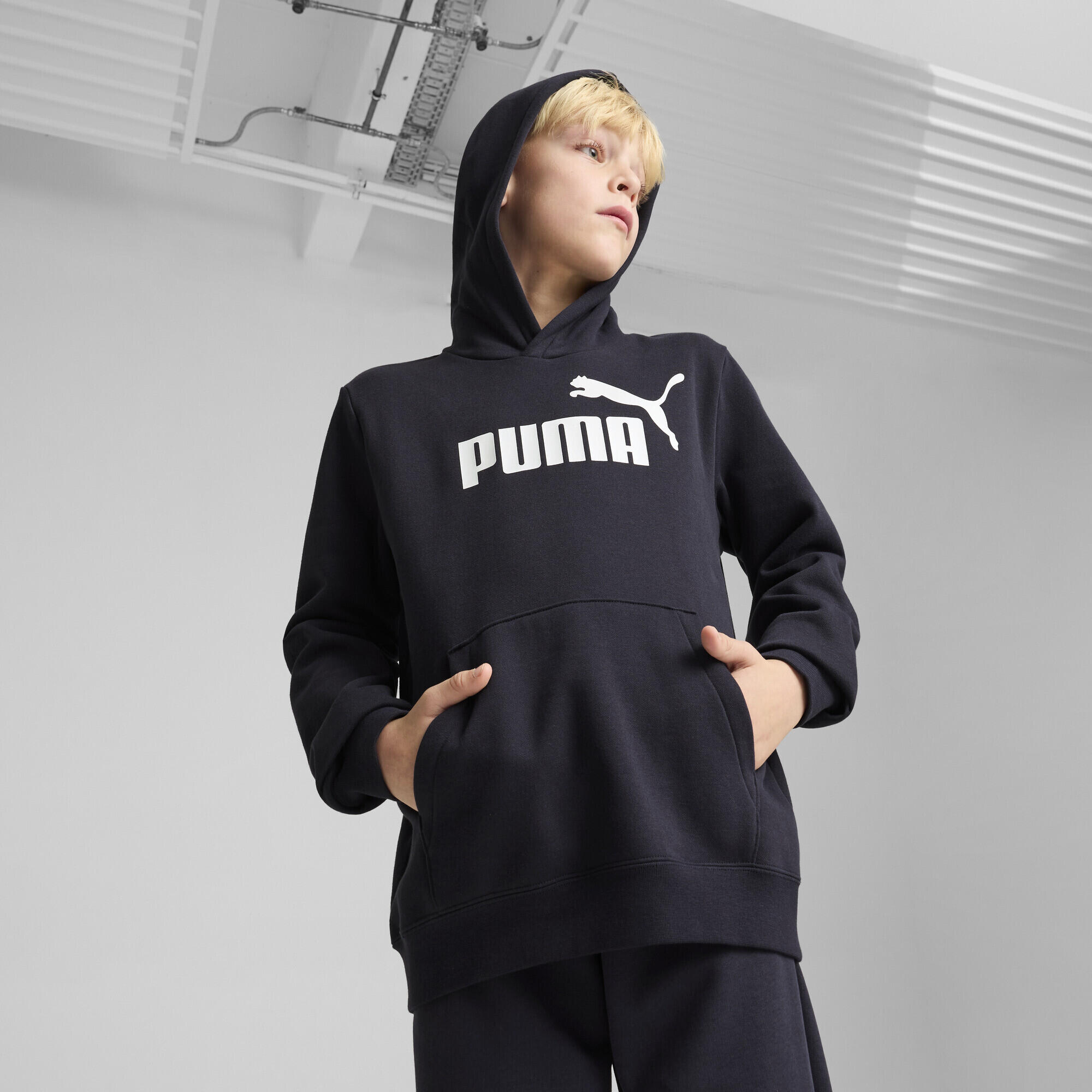 ESS No. 1 Logo Fleece-Hoodie Jungen PUMA 2/7