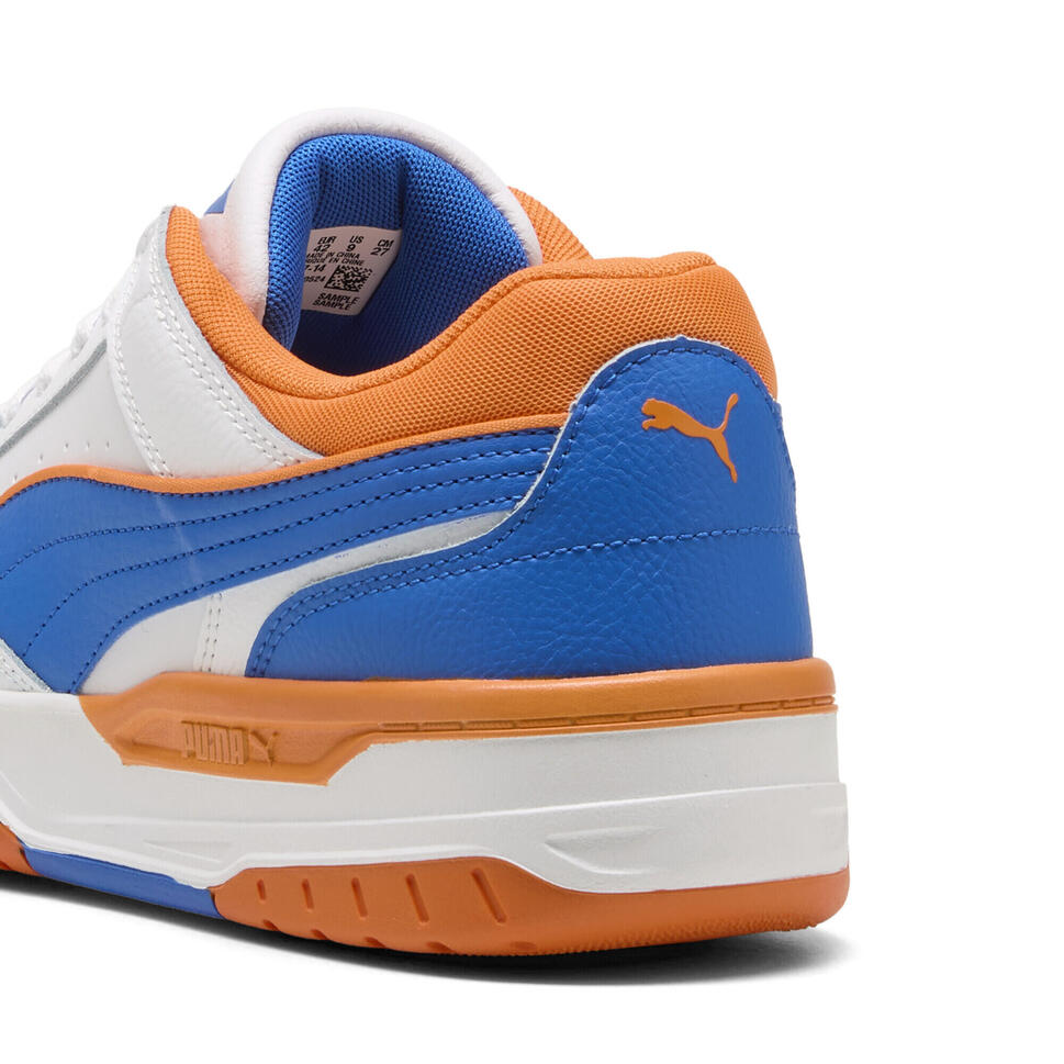 Sneakersy unisex Rebound Retro PUMA White Team Royal Rickie Orange Blue