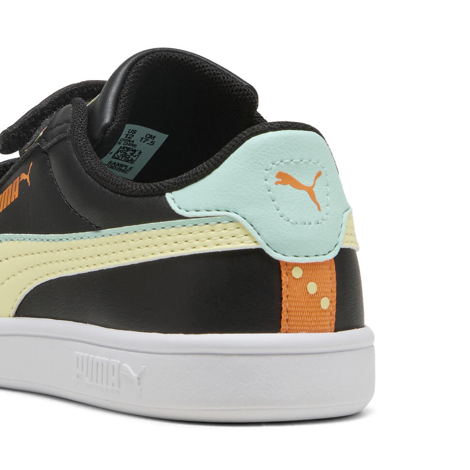 Dziecięce sneakersy Smash 3.0 Playdate PUMA Black Gold Moon Yellow