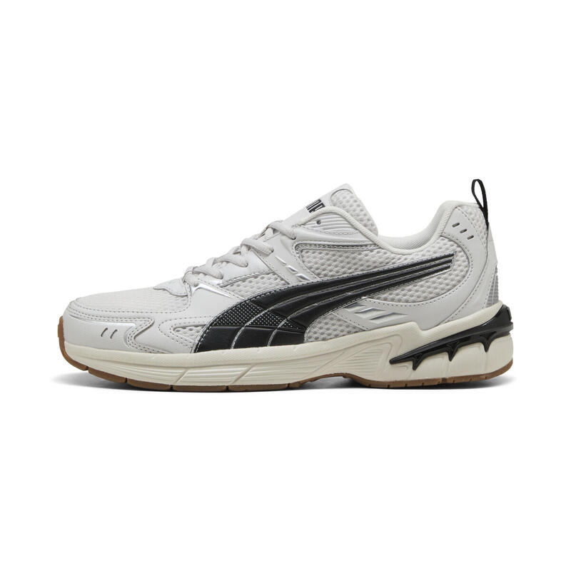 Sneakersy unisex Milenio Tech 2000 PUMA Feather Gray Black Silver Metallic