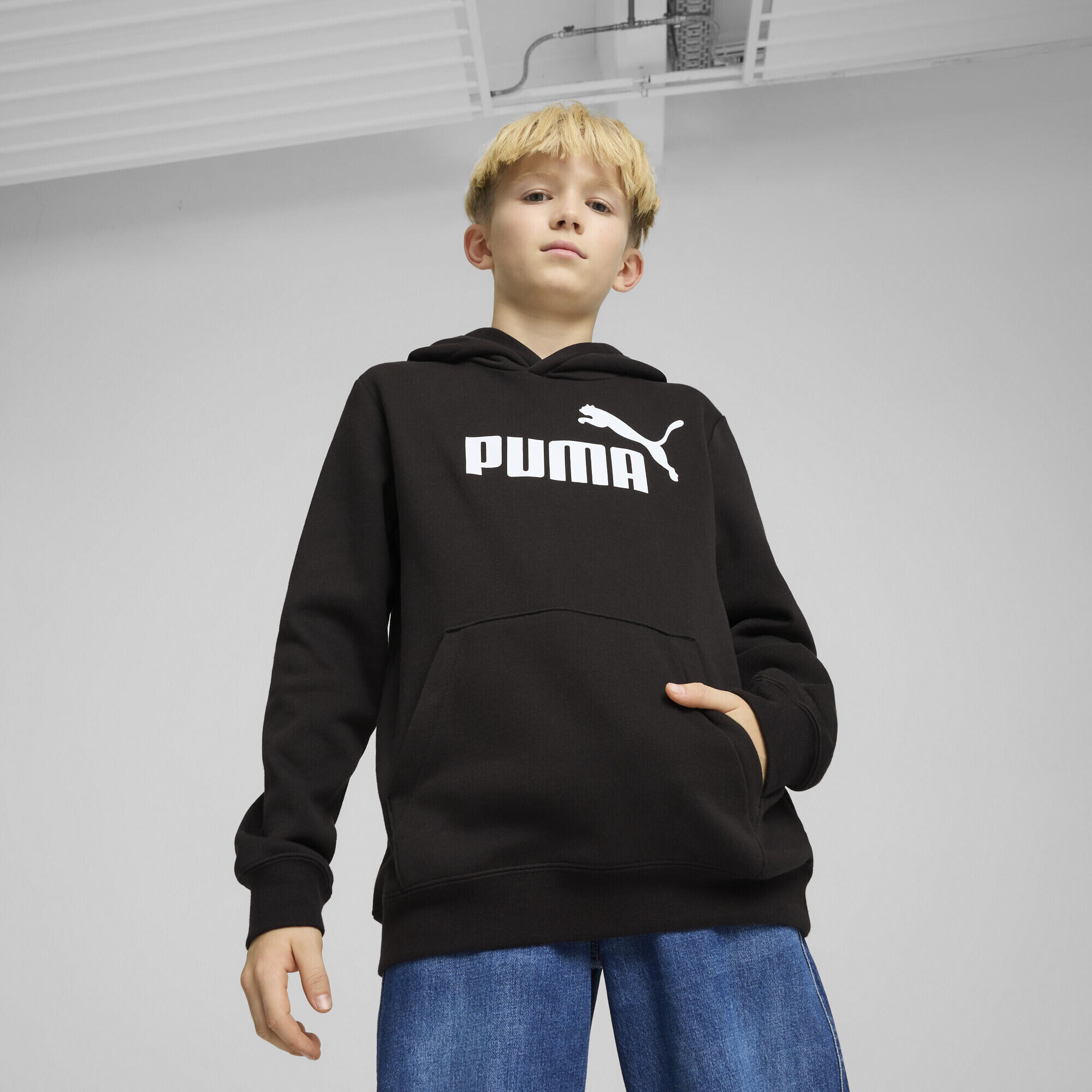 Hoodie en molleton avec logo N° 1 ESS Enfant et Adolescent PUMA 2/7