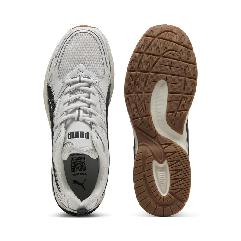 Sneakersy unisex Milenio Tech 2000 PUMA Feather Gray Black Silver Metallic